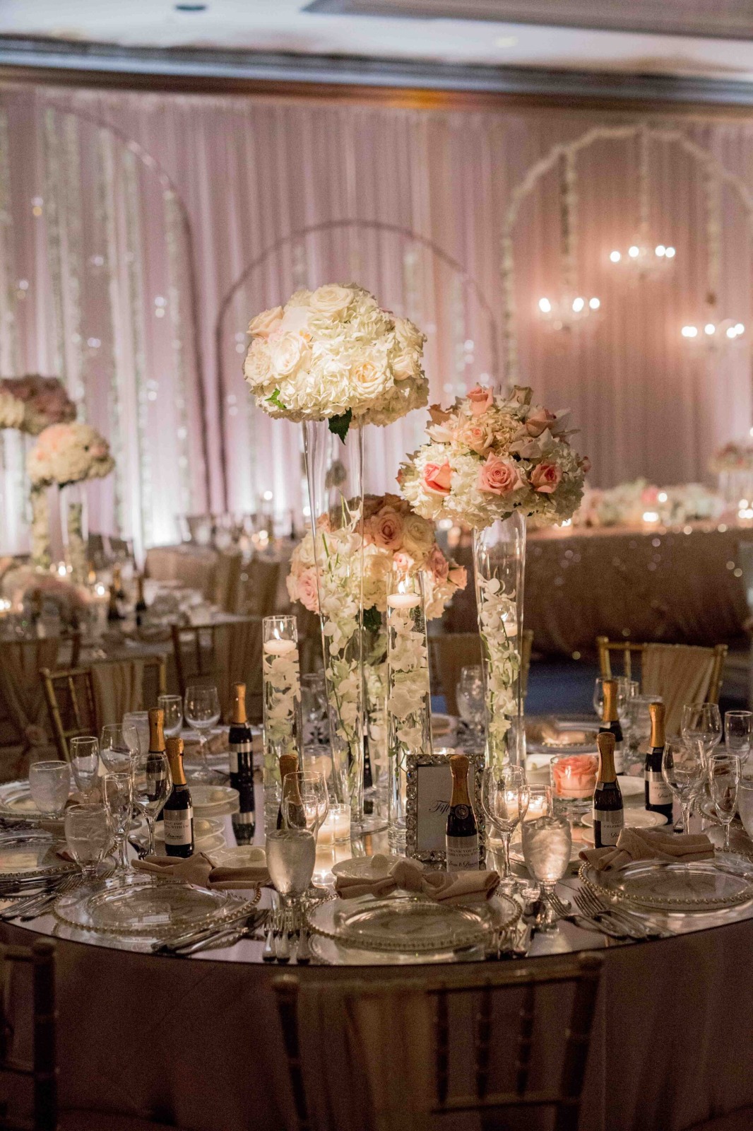 Bloom studio designer arranging luxury florals